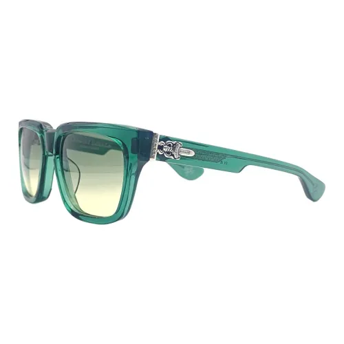 Chrome Hearts Acetate Square Sunglasses Men's Green
