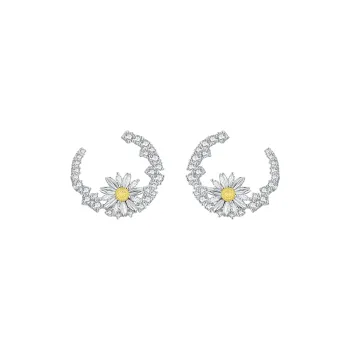 ZEGL S925 Silver Stud Earrings Women's