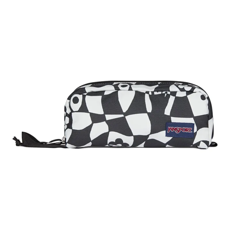 JanSport Recycled Polyester Clutch Unisex Black & White-0