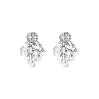 ZEGL S925 Silver Stud Earrings Women's