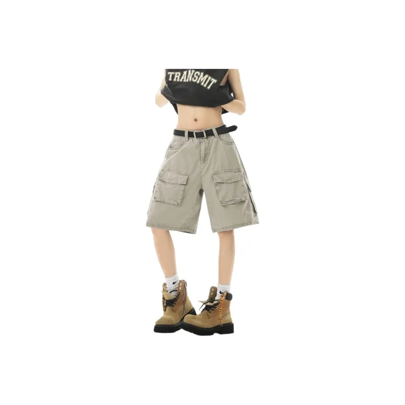 Weles Casual Shorts Unisex Khaki-1