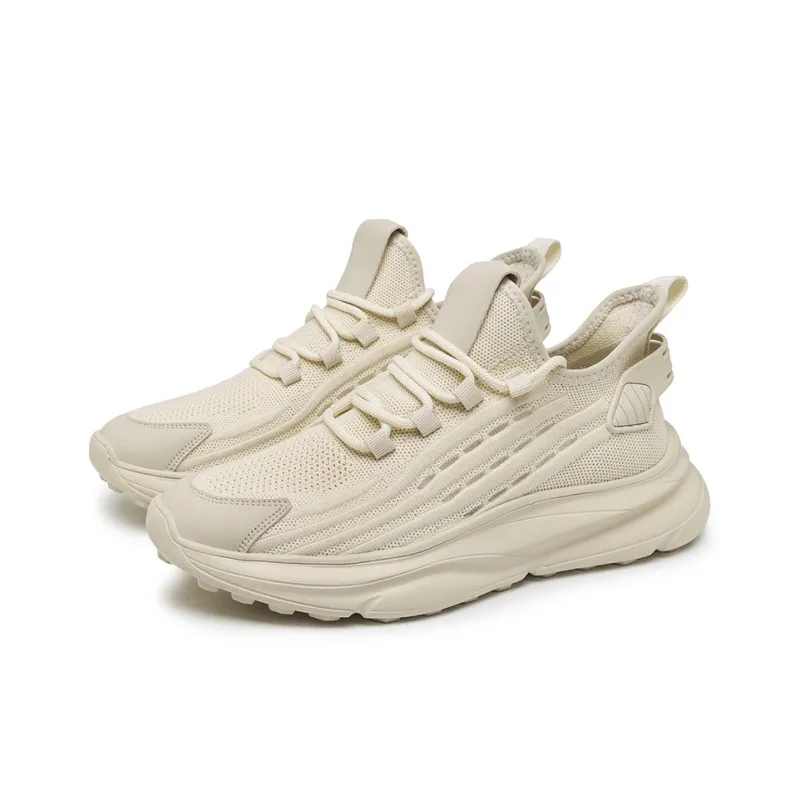X ZONE Breathable Lightweight Height Increasing Low Top Casual Shoes Unisex-5