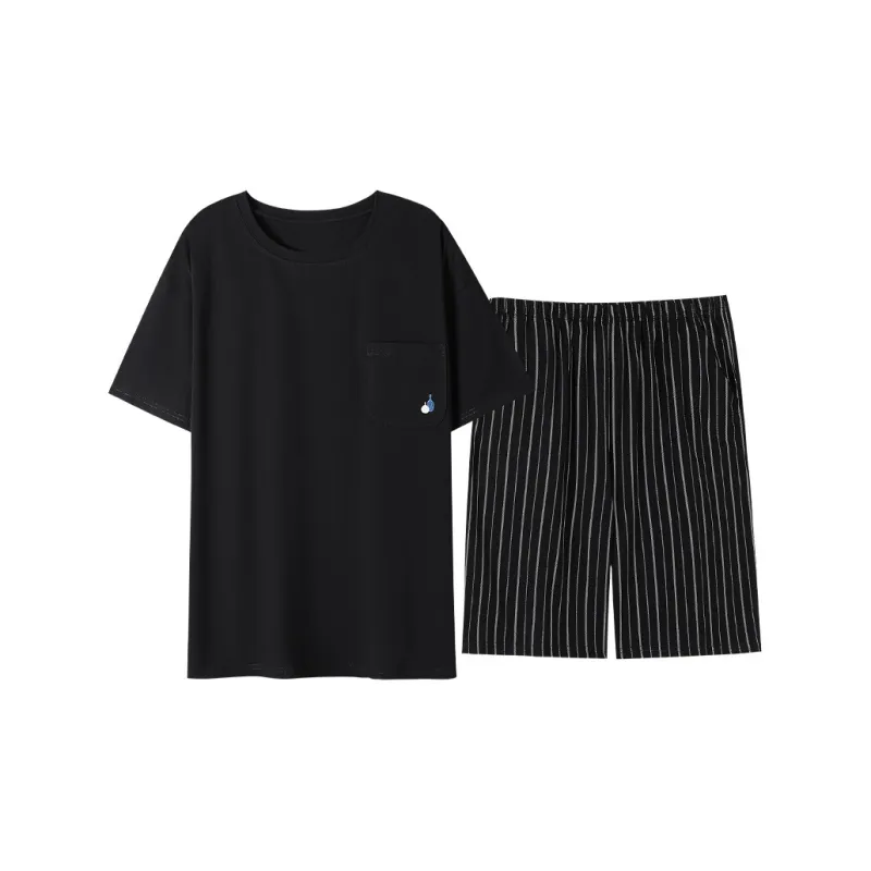 Gentle Welcome Pajama Set Men's Clothing Sets-2