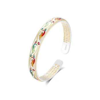 IDEAL 999 Fine Silver Bangles Women's
