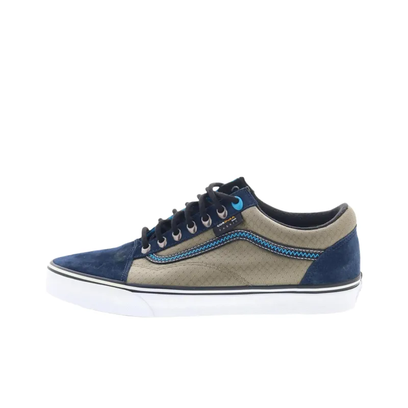 Vans Old Skool Dress Blue Green Cordura-0