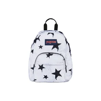 JanSport Zip Closure Backpack Mini Women's White & Black