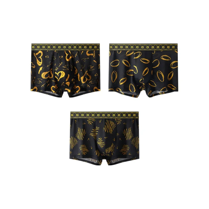 PLANDOO Underpants Men's Combo Set-5