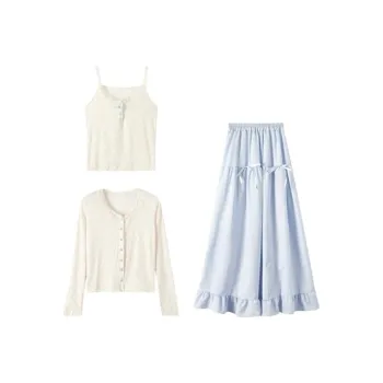 7 SEVFUN Skirt Set Women's Blue