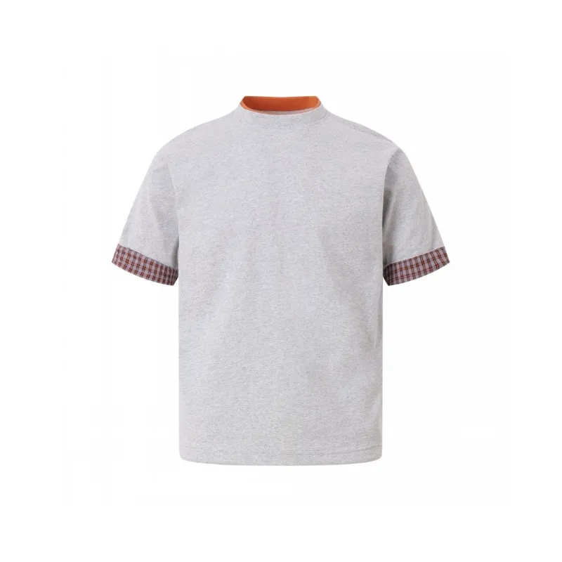 BEAR UNION Drop Shoulder Sleeve Short Sleeved T Shirts Women's-0