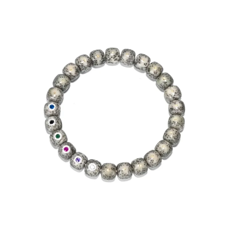 Yulan Wenwan Star Moon Bodhi Seeds Bracelets Unisex-1
