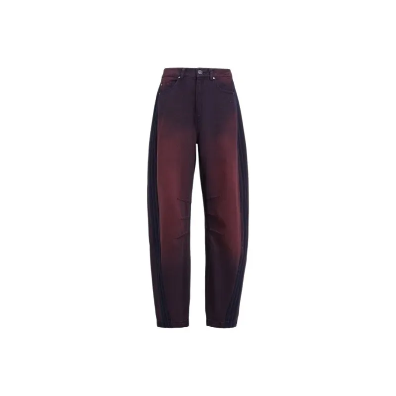 Adidas Originals ADILENIUMWASHED SS25 Jeans Women's Dark Blue-0