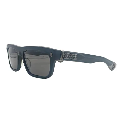 Chrome Hearts Acetate Square Sunglasses Men's Blue