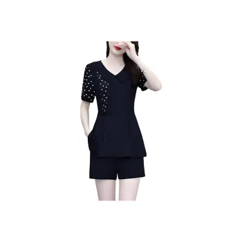 Flowers In Water Casual Suit Women's
