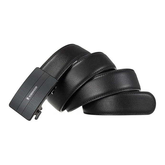 ROBINHOOD Cow Leather Belts Men's Width 3.5CM-2