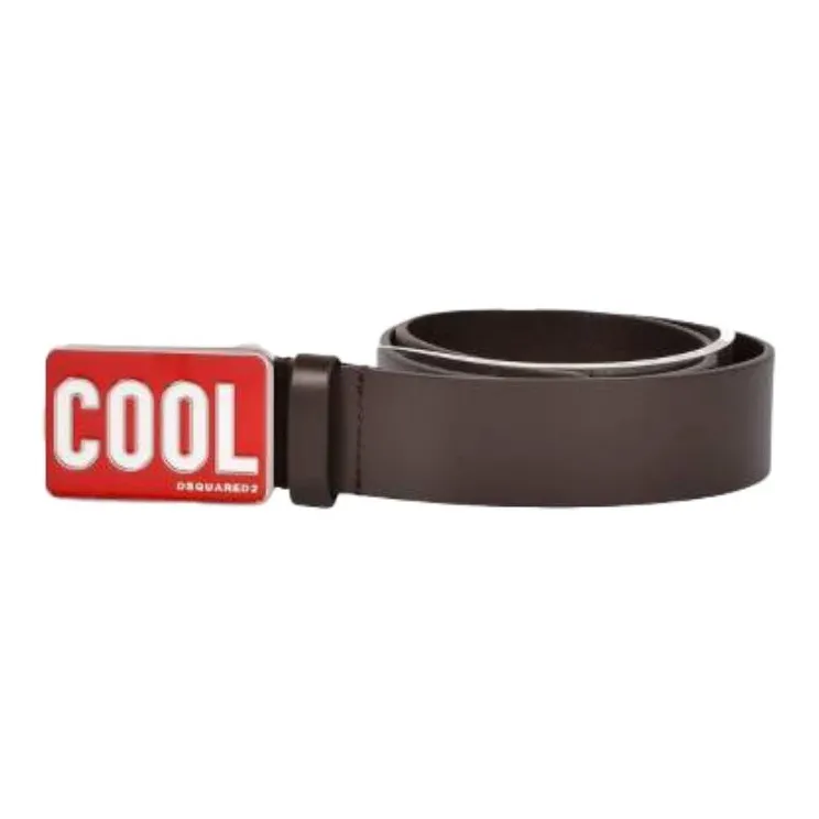 DSQUARED 2 Logo buckle Leather Belt-1
