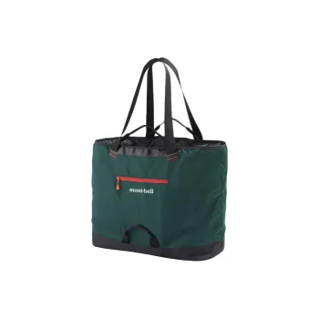 MONTBELL Nylon Handbag Medium Size Unisex Dark Green