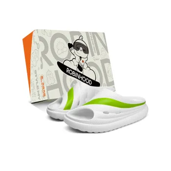 ROBINHOOD EVA Cut Out Slip Resistant Odor Resistant Abrasion Resistant Antibacterial Slide Slippers Men's