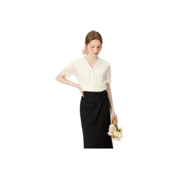 FANSILANEN Shirts Women's Cream Cheese