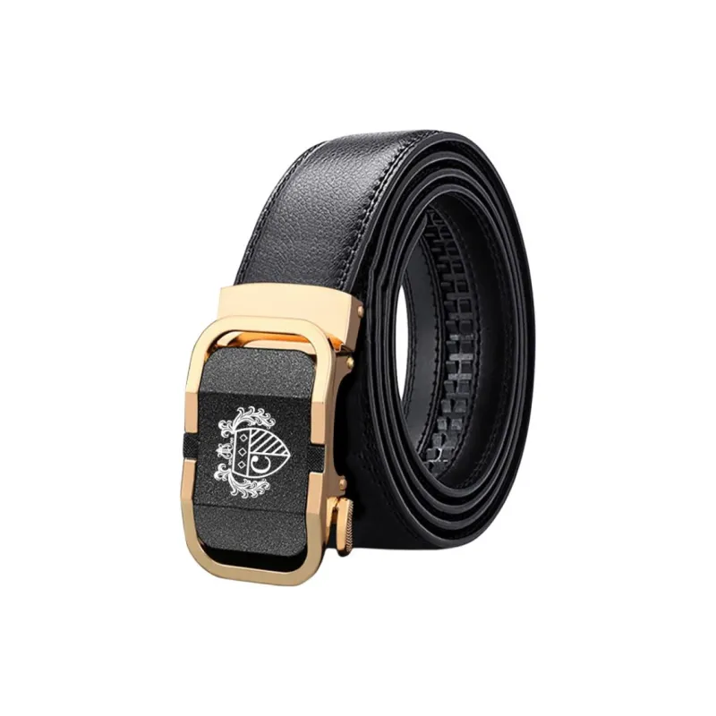 PAUL COSTELLOE Cow Split Leather Belts Unisex 3.5cm-0