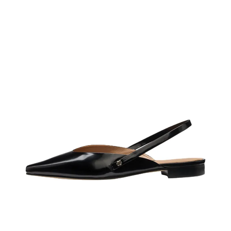 HUGO BOSS Leder Casual Single Shoes Women's Black-0