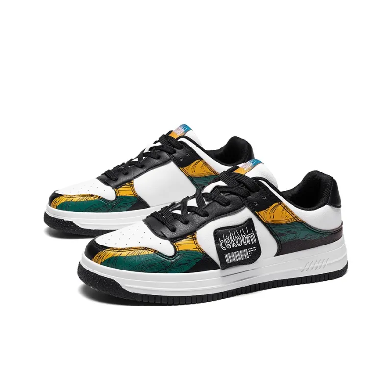 ROBINHOOD Slip Resistant, Abrasion Resistant, Lightweight, Breathable Low Top Skateboard Shoes Men's Box Included-13