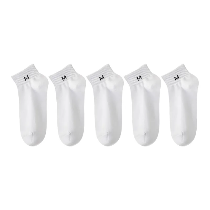 2323 No Show Socks Men's 5 Pack-0