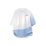 White & Blue