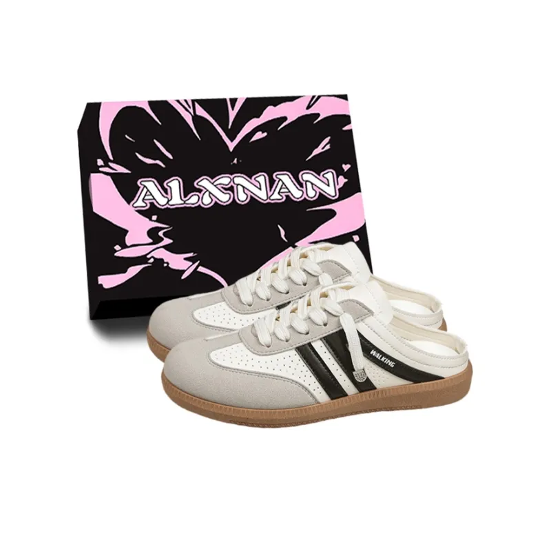 Alxnan Odor Resistant Closed Toe Slippers Women's Box-15
