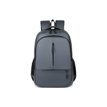 Kewuku Polyester Backpack Unisex Gray/Black/Blue