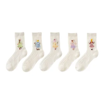 2323 Mid Calf Socks Women's 5 Pack