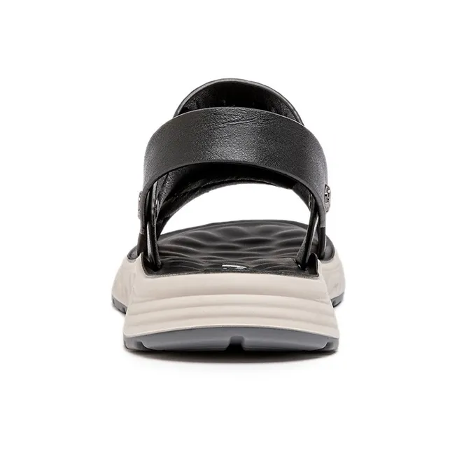 JOSINY Beach Sandals Men Black/Gray-3