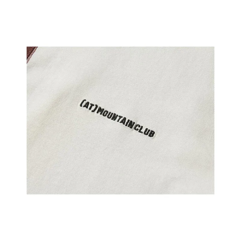 Go it alone T Shirts Unisex Apricot & Brown & Gray-4