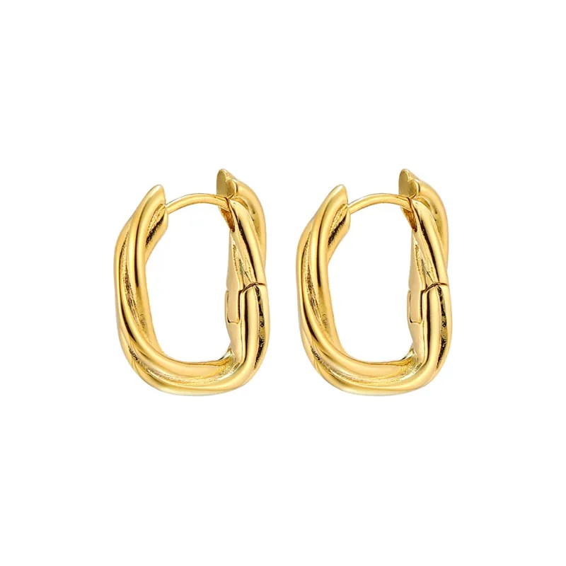 EAR PARTNER 925 Sterling Silver Stud Earrings Women's-0