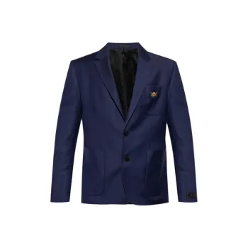 VERSACE Business Suit Men's Marine Blue