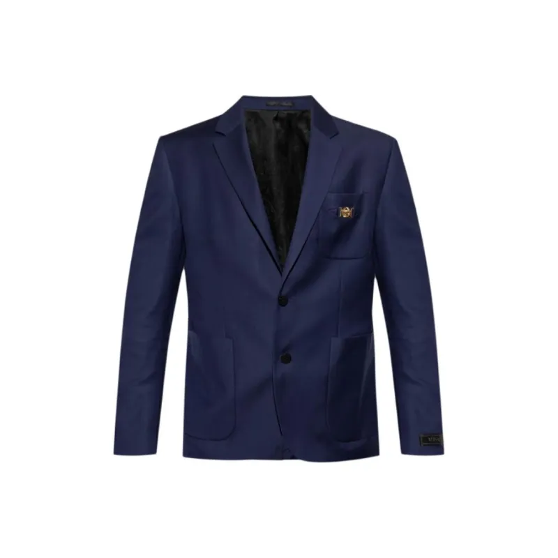 VERSACE Single breasted Blazer-0