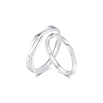 KUMET Sterling Silver Rings Unisex