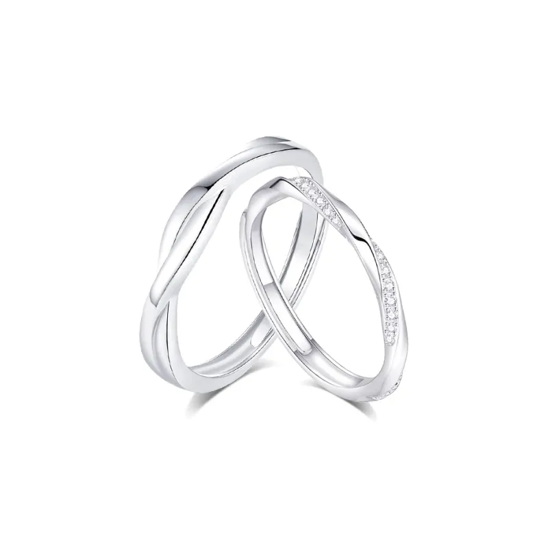 KUMET Sterling Silver Rings Unisex-0