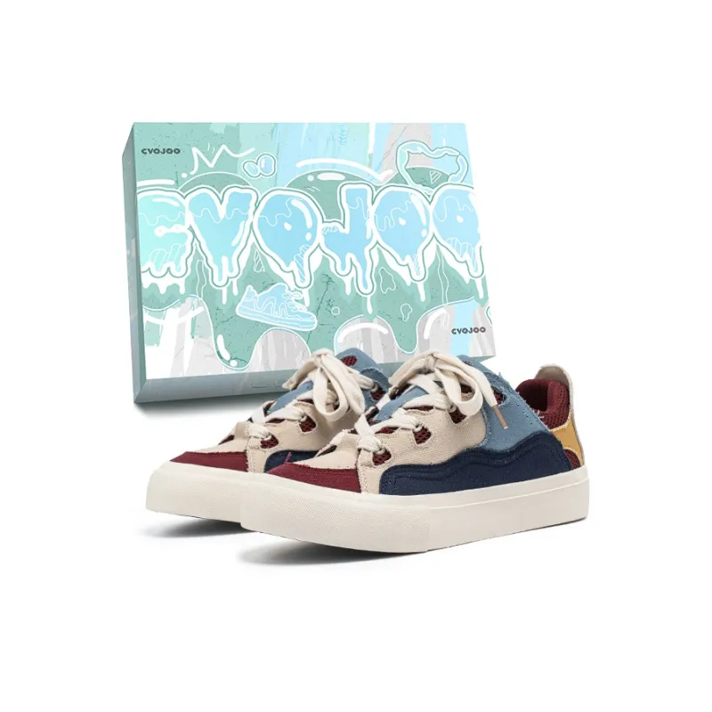 CVOJOO Anti Slip Wear Resistant Low Top Skateboard Shoes Men's-5
