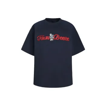 KYKW T Shirts Women's Navy Blue