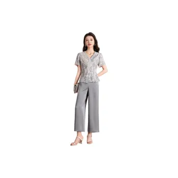 Mylan Casual Suits Women's Gray