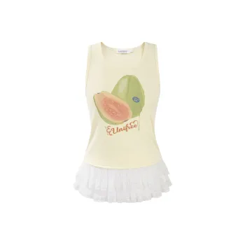 Unifree Tank Tops Women's Yellow Without Pads