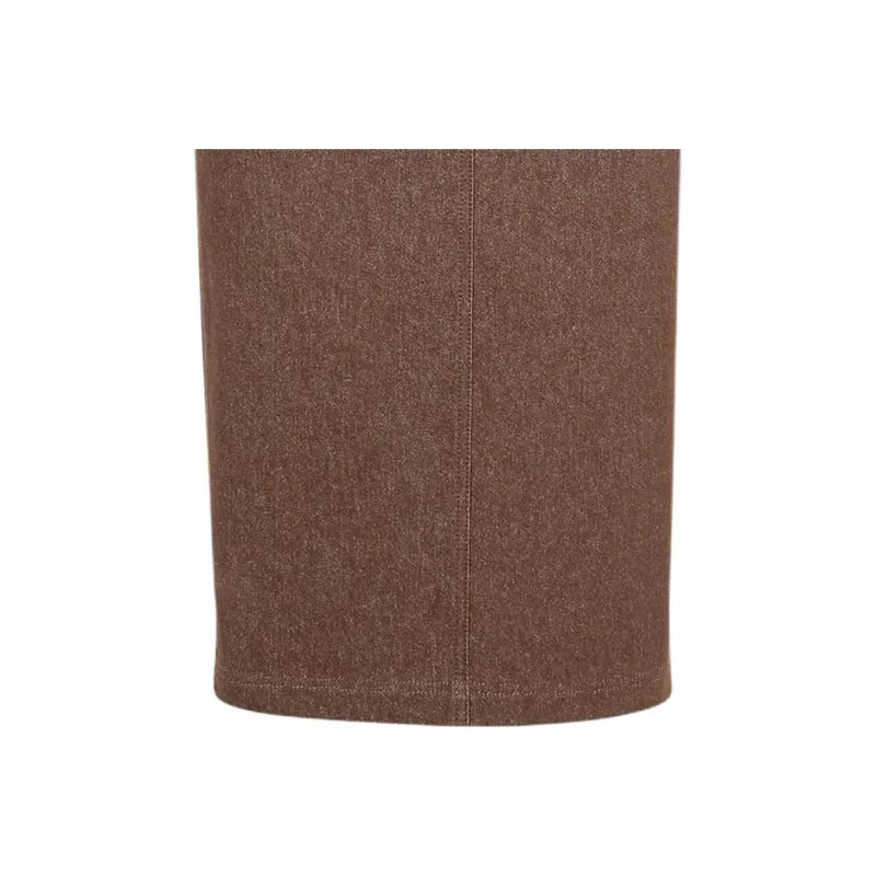 MaxMara Pianosa Button Detailed Back Slit Skirt-4
