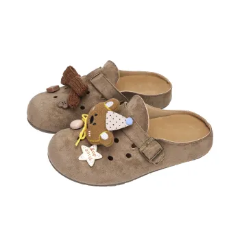 XMISTUO Quiet Abrasion Resistant Slip Resistant Closed Toe Slippers Women's
