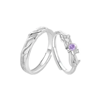 OWNCOOL S999 Fine Silver Rings Unisex