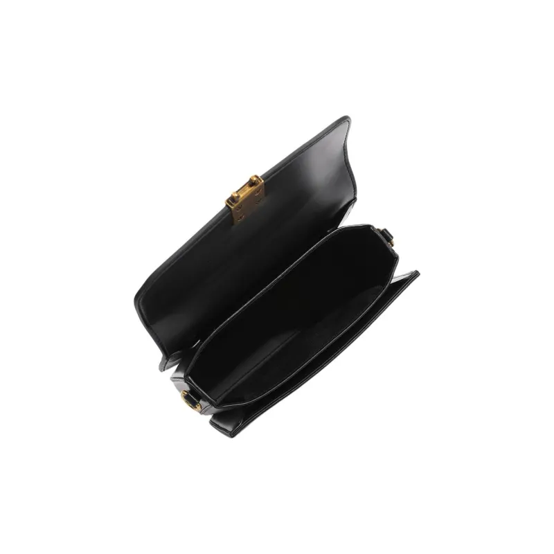 Pivsnu Synthetic Leather Tofu Bag, Crossbody Bag, Shoulder Bag Women's Black-5