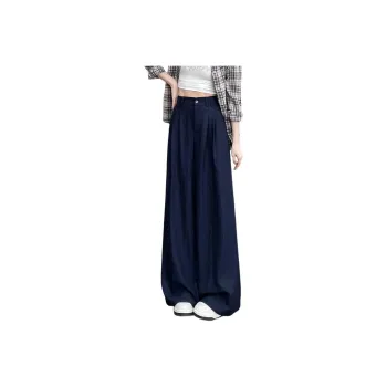 Weixi Casual Pants Women's Navy Blue