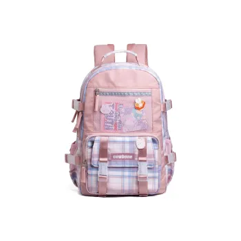 NOT ME Nylon With Polyester Backpack Trumpets Women's Girlish Heartfelt Pink/Starry Gray