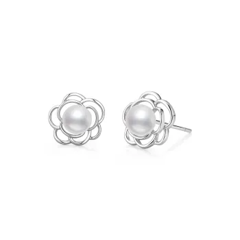 LAOMIAO Pearl Stud Earrings Women's