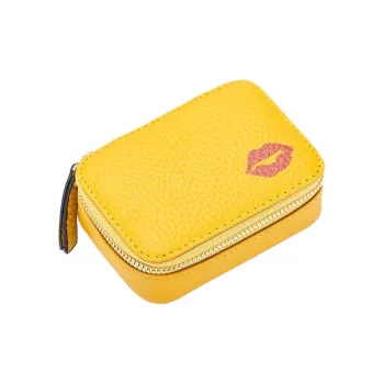 QEEDNS Pocket Trumpets Mini With Mirror Makeup Bags