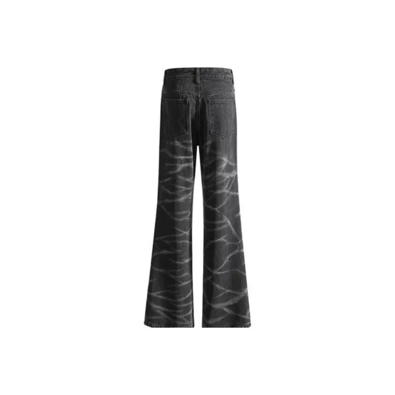 FUNST Jeans Unisex Black Tie Dye-1